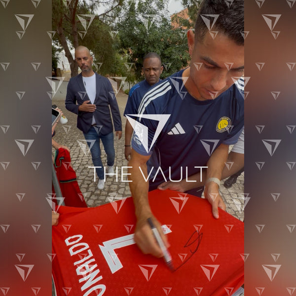 Framed Cristiano Ronaldo Signed Portugal Shirt 2025 Final [Classic] – alternate view