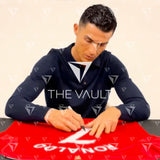 Framed Cristiano Ronaldo Signed Manchester United Shirt Home [Classic]