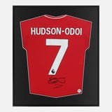 Framed Callum Hudson-Odi Signed Shirt, Nottingham Forest [Lite]