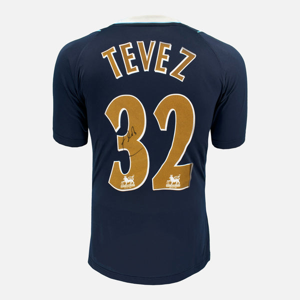 Carlos Tevez Signed West Ham United Shirt Away 2006-07 [32]