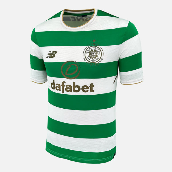 2017-18 Celtic Home Shirt 50th Anniversary Edition [Excellent] M