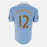 2011-12 Manchester City Home Shirt Champions 12 Edition [Perfect] XXL