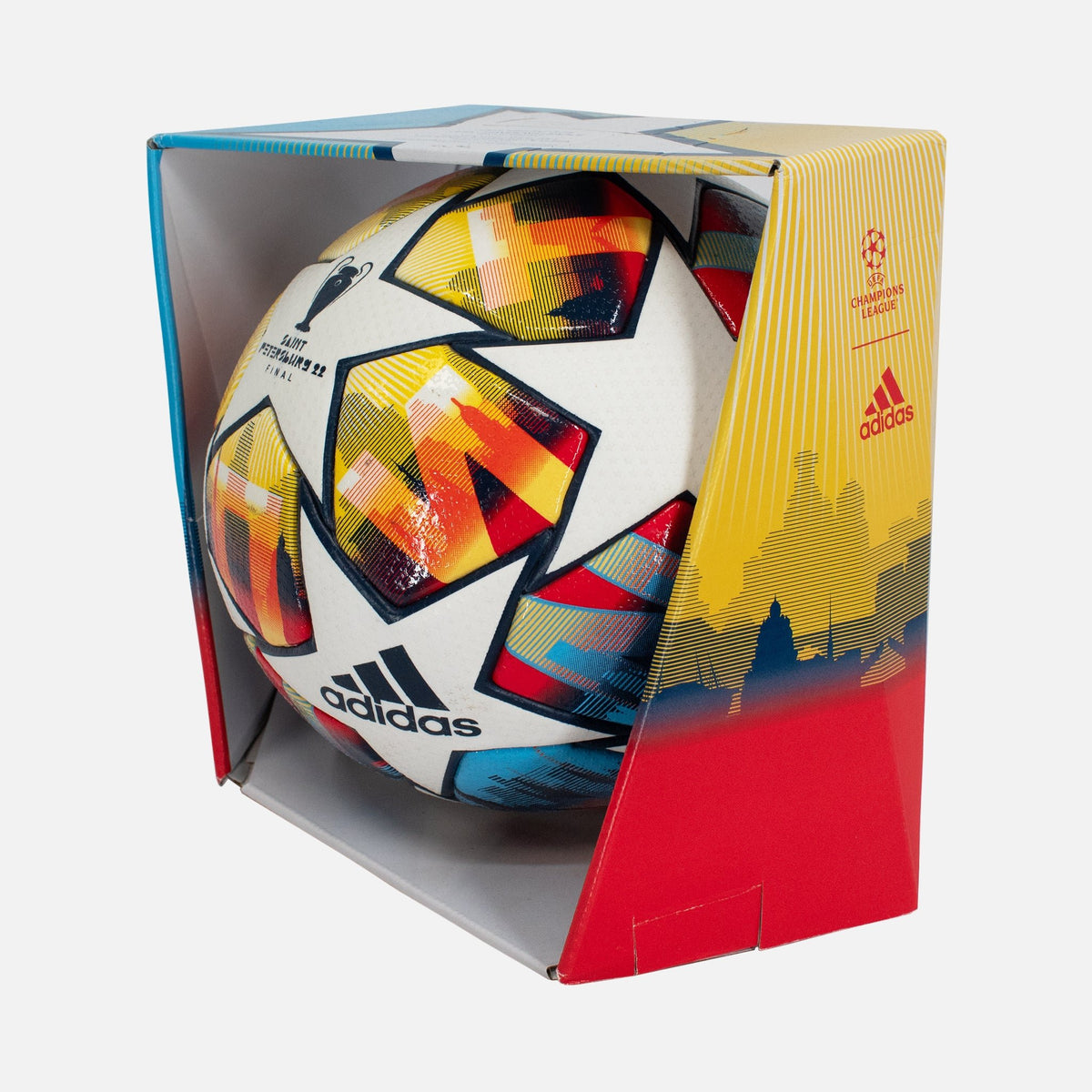 Adidas Champions League Ball 2021-22 Saint Petersburg Final [New] — Which ball size do I need? | The Vault