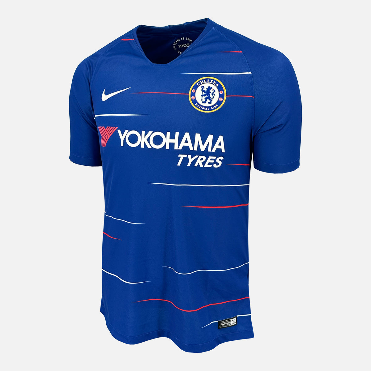 2018-19 Chelsea Home Shirt [Perfect] M — Verified official Chelsea shirt, condition graded | The Vault