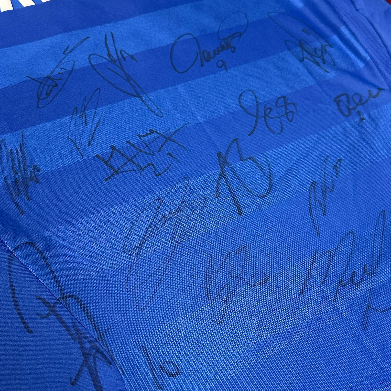 Squad Signed Chelsea 2012 Champions League Final Shirt | Vault