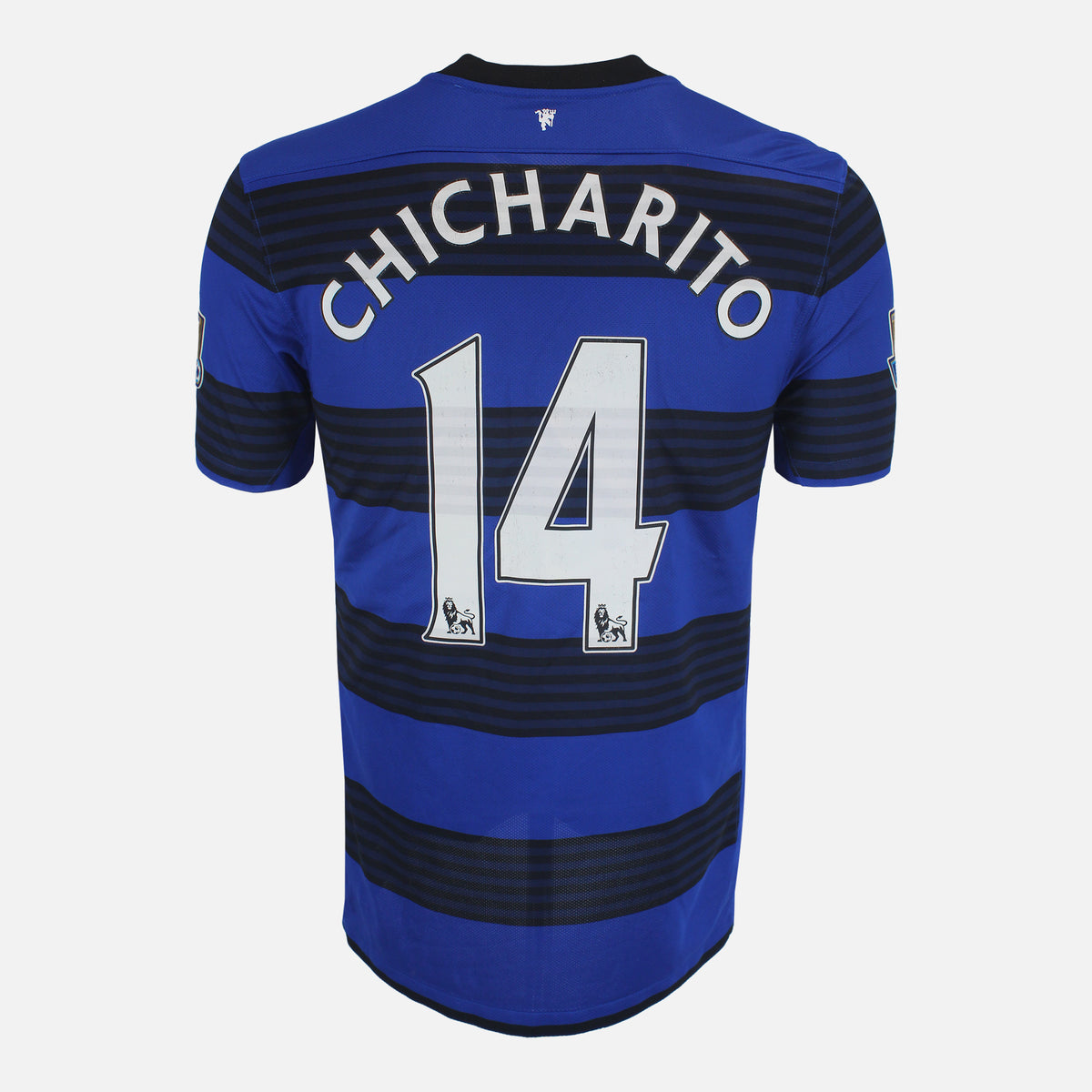2011-13 Manchester United Away Shirt Chicharito 14 [Good] — Original Manchester United away football shirt from the 2011-13 season | The Vault