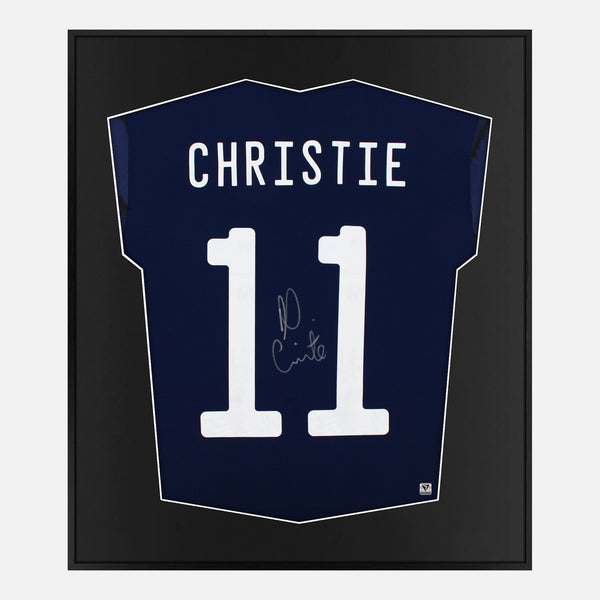 Framed Ryan Christie Signed Shirt, Scotland, Number 11 [Mini]