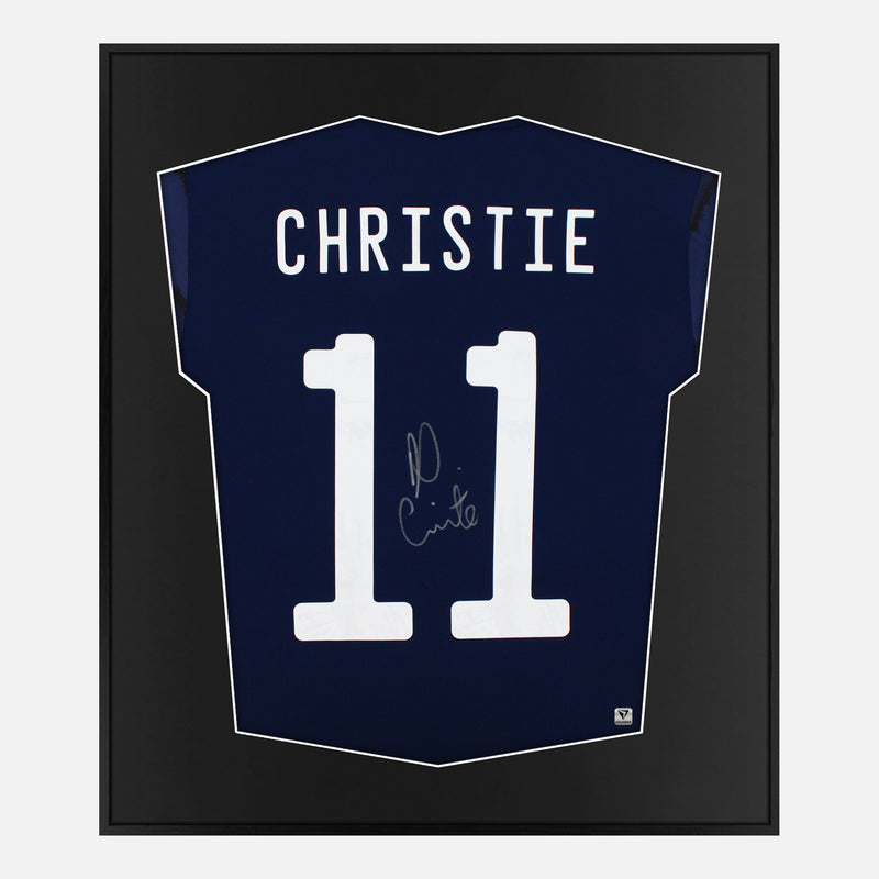 Framed Ryan Christie Signed Shirt, Scotland, Number 11 [Mini]