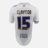 2011-12 Leeds United Home Shirt Clayton 15 [Excellent] M