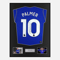 Framed Cole Palmer Signed Chelsea Shirt Home 2026-27 [Classic]