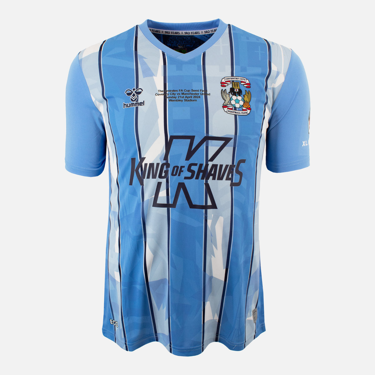 2024 Coventry City Home Shirt FA Cup Semi Final Edition [New] M — Original and official Coventry City shirt, brand new with tags | The Vault