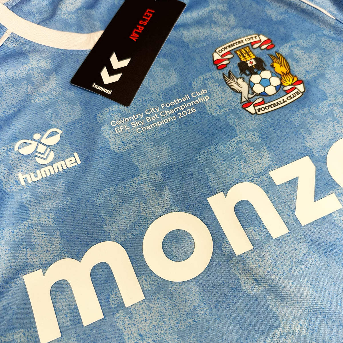 2026 Coventry City Home Shirt Champions Edition [New] M — Looking after your new Coventry City football shirt | The Vault