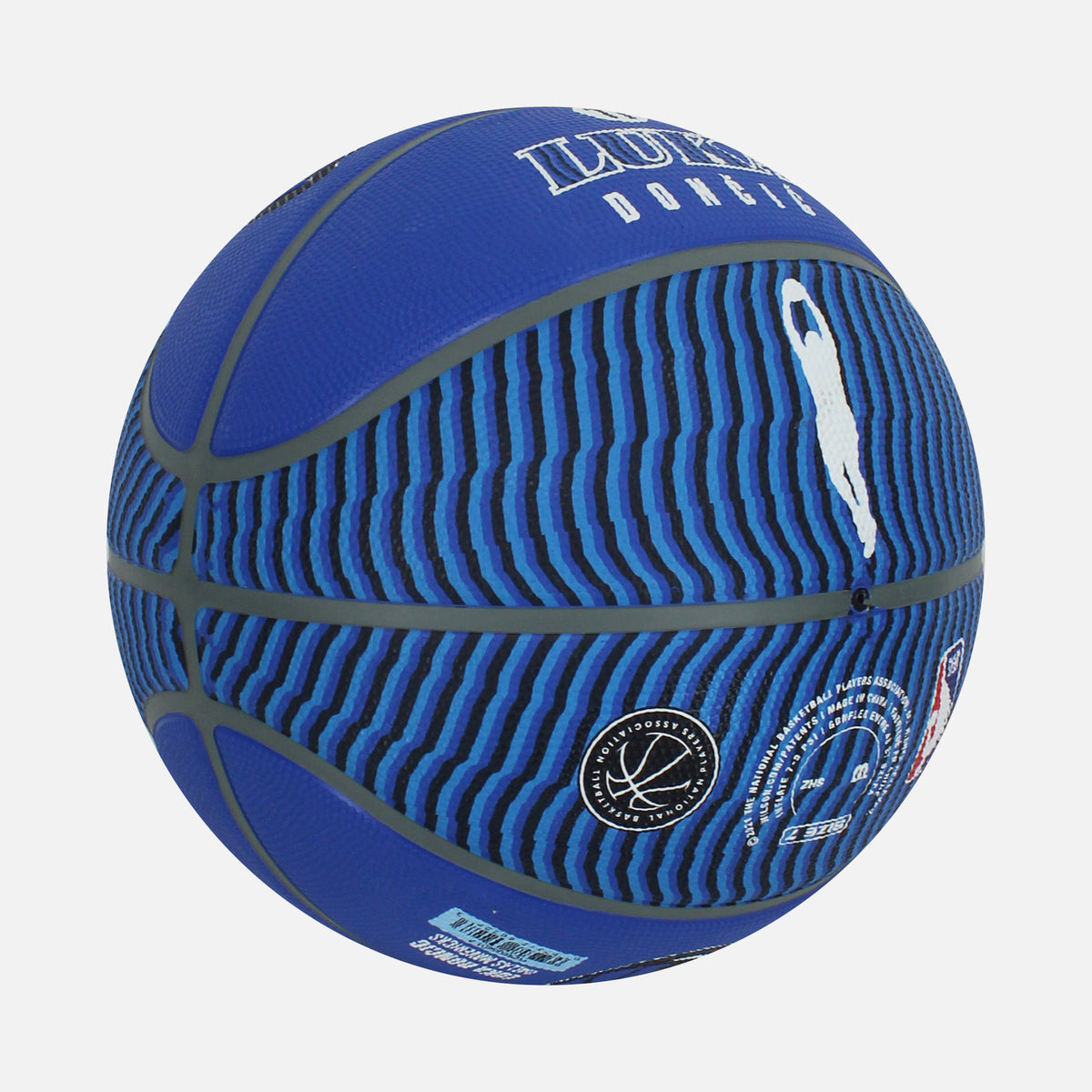 Luka Doncic NBA Wilson Basketball Dallas Mavericks [Blue] — Wilson  
Dallas Mavericks 
Luka Doncic 
Basketball | The Vault