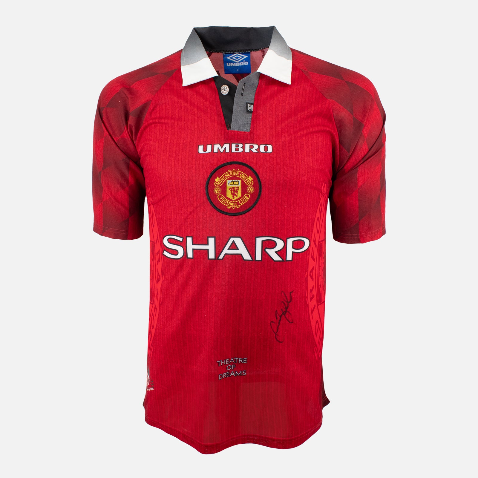 96-98 Manchester United Vintage Uniform