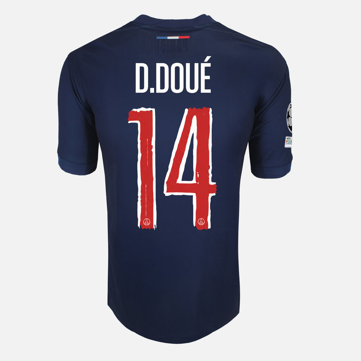 2025 PSG Home Shirt Doue 14 UCL Final [New] — Authentic PSG home football shirt from the 2024-25 season | The Vault