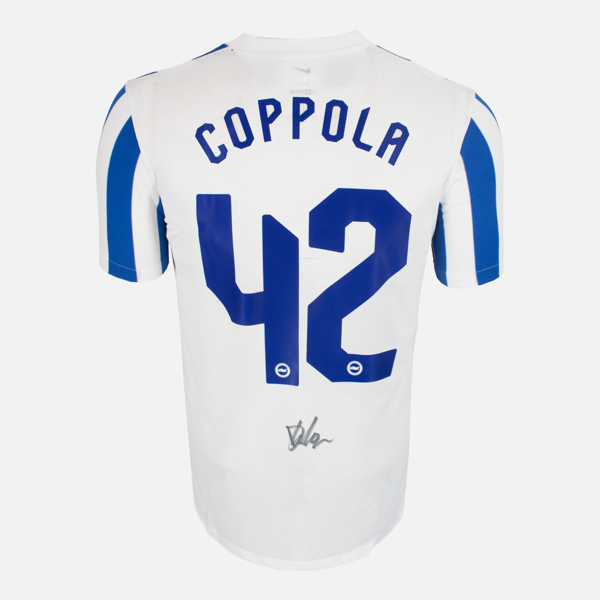 Diego Coppola Signed Brighton & Hove Albion Shirt [42] — Brighton & Hove Albion signed shirt | The Vault