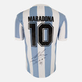 Diego Maradona Signed Argentina Shirt 1986 World Cup [10]