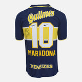 Diego Maradona Signed Boca Juniors Shirt Home [10]