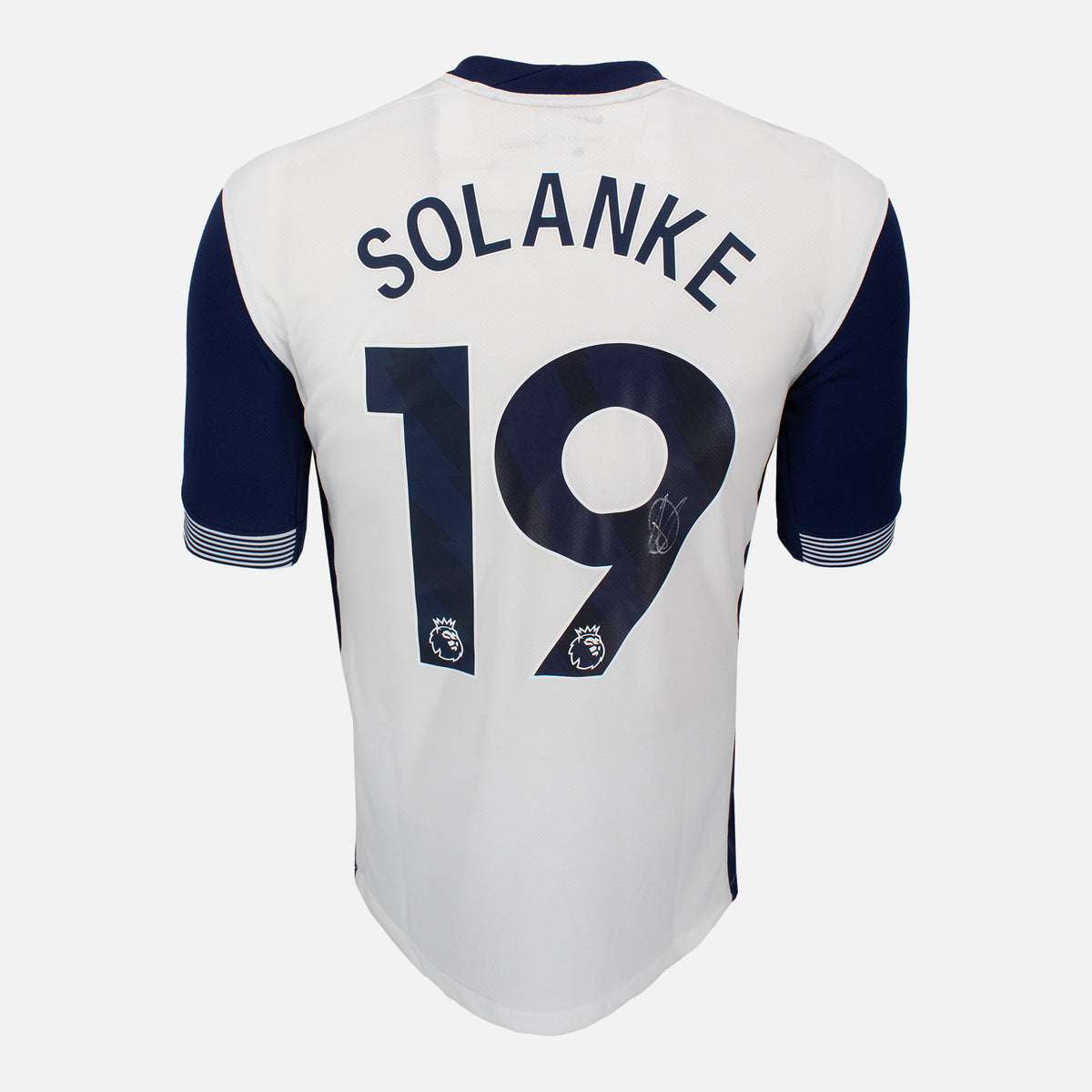 Dominic Solanke Signed Tottenham Hotspur Shirt 2024-25 Home [19] — Tottenham Hotspur signed shirt from the 2024 to 2025 season | The Vault