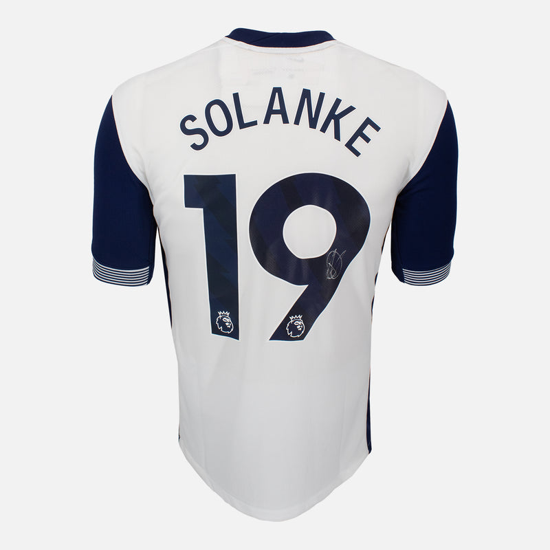 Dominic Solanke Signed Tottenham Hotspur Shirt 2024-25 Home [19]