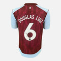 Douglas Luiz Signed Aston Villa Shirt 2023-24 Home [6]