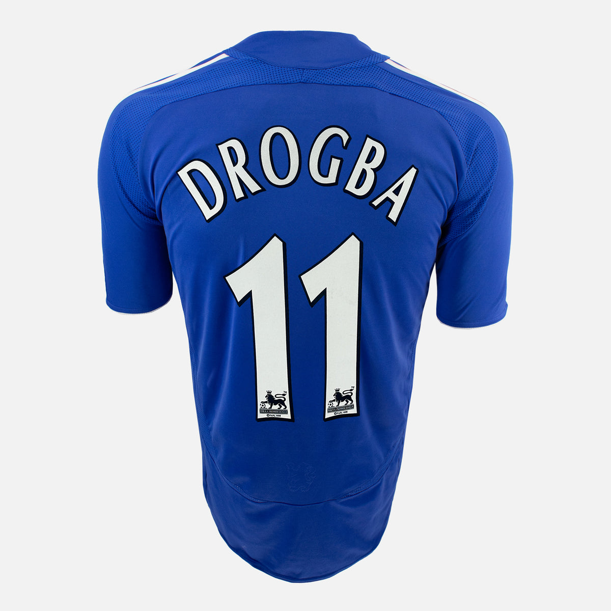 2006-08 Chelsea Home Shirt Drogba 11 [Good] S — Verified official Chelsea shirt, condition graded | The Vault