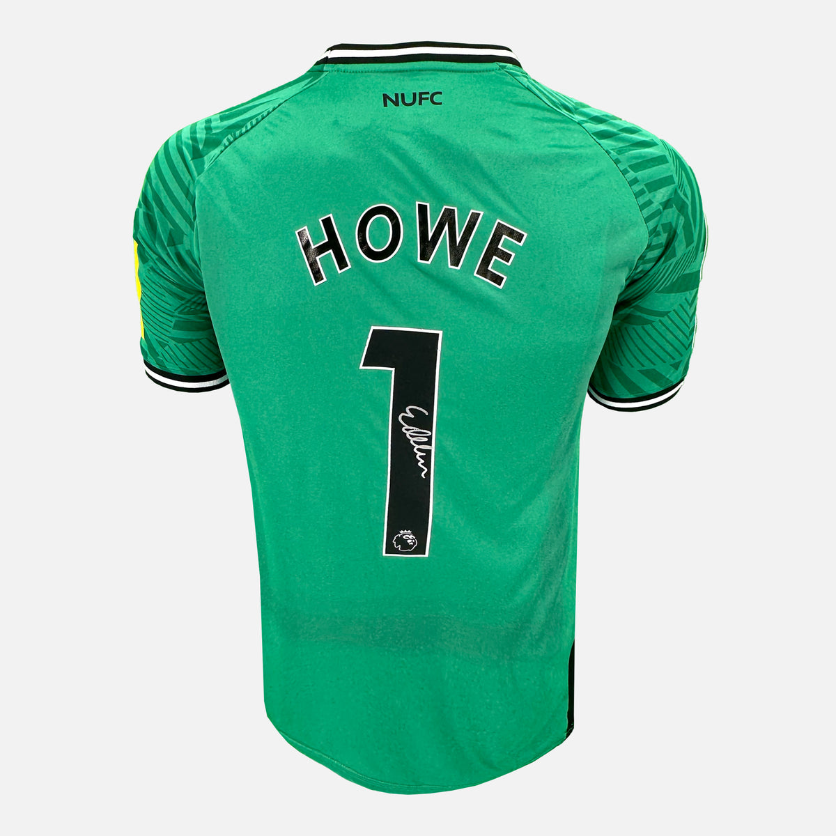 Eddie Howe Signed Newcastle United Shirt 2023-24 Away [1] — Newcastle United signed shirt from the 2023 to 2024 season | The Vault