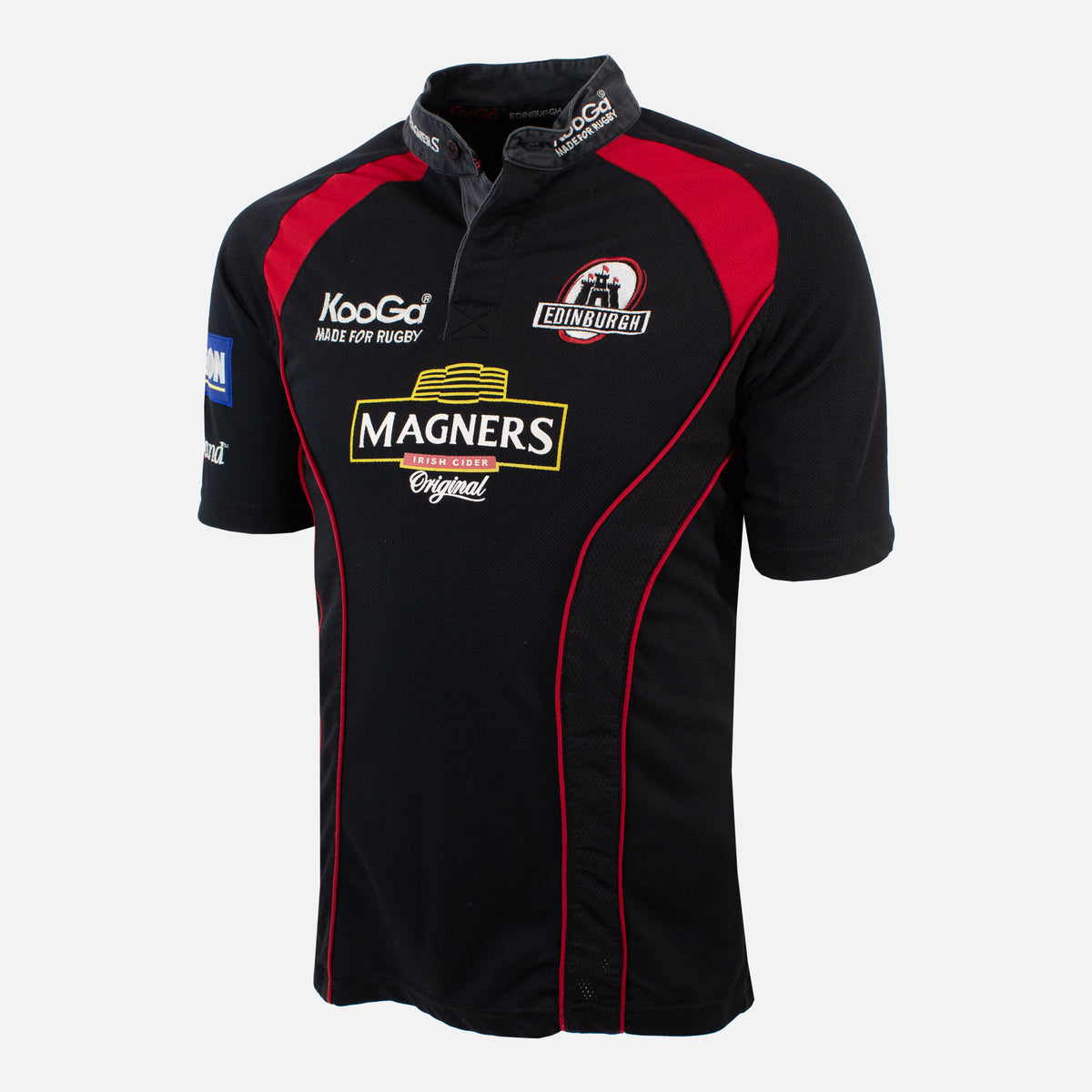 2007-08 Edinburgh Home Shirt [Excellent] S — Verified official Edinburgh Rugby shirt, condition graded | The Vault