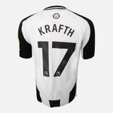 Emil Krafth Signed Newcastle United Shirt 2024-25 Home [17]