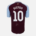 Emiliano Buendía Signed Aston Villa Shirt 2024-25 Home [10]
