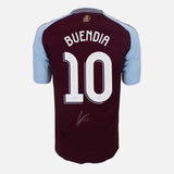 Framed Buendia Signed Shirt, Aston Villa [Lite]