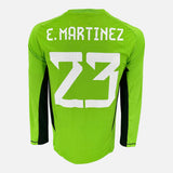 Emiliano Martinez Signed Argentina Shirt Goalkeeper World Cup [Front]