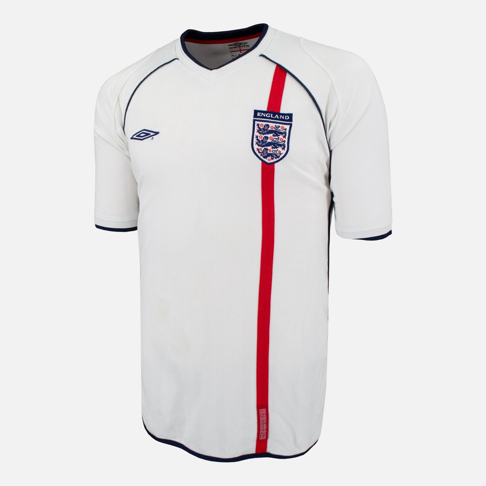 England 2001-03 Home Shirt | Umbro 2002 World Cup