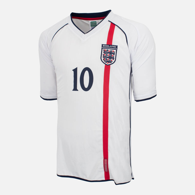 Michael Owen Signed England Shirt 2002 World Cup [10]