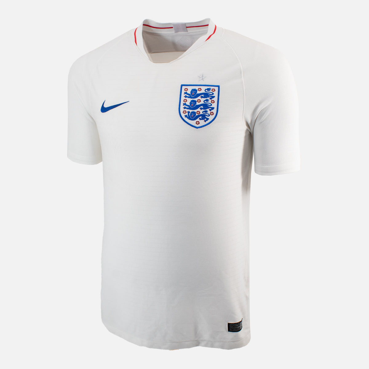 2018-20 England Home Shirt [Excellent] S — Verified official England shirt, condition graded | The Vault