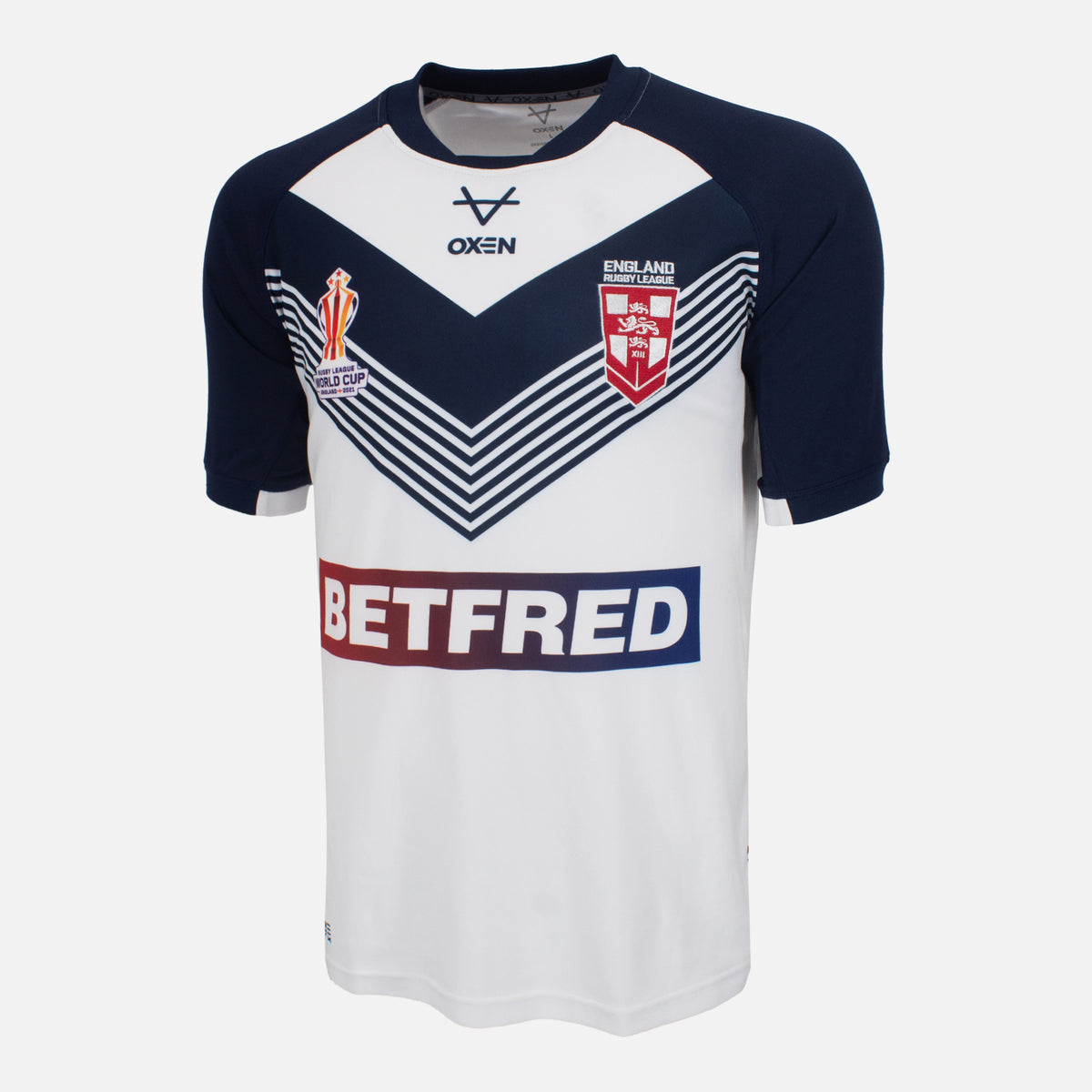 2021 England Rugby League Shirt World Cup [Perfect] L — Verified official England Rugby League shirt, condition graded | The Vault