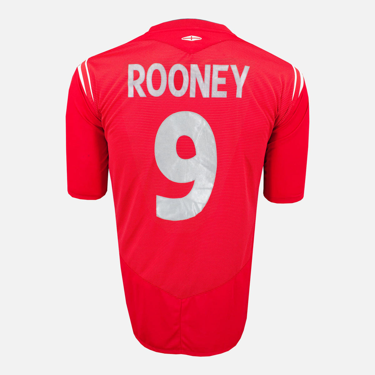 2004-06 England Away Shirt Rooney 9 [Excellent] L — Verified official England shirt, condition graded | The Vault