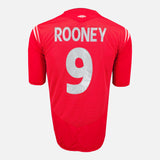 2004-06 England Away Shirt Rooney 9 [Excellent] L
