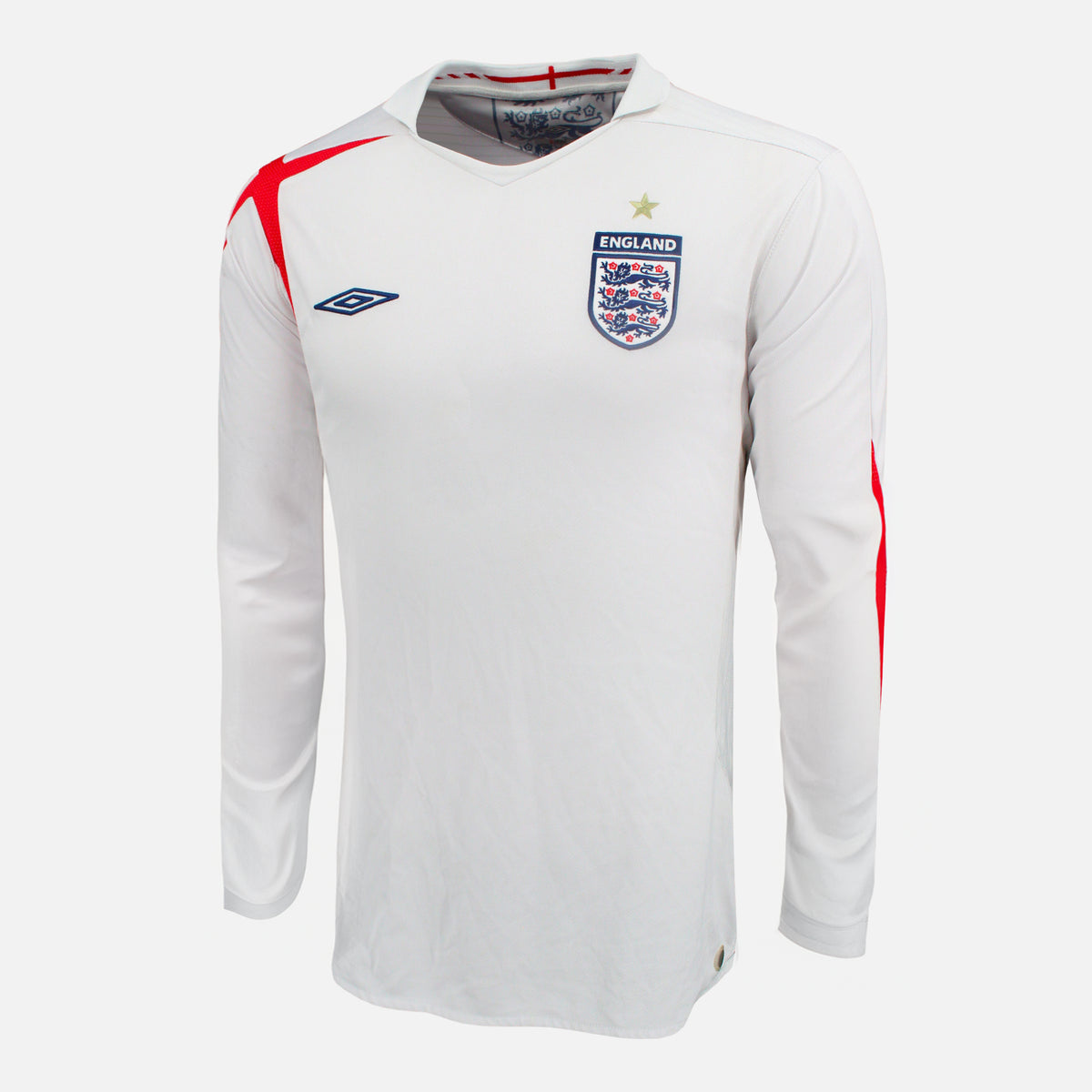 2005-07 England Home Shirt long sleeve [New] 3XL — Original and official England shirt, brand new with tags | The Vault