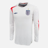 2005-07 England Home Shirt long sleeve [New] 3XL