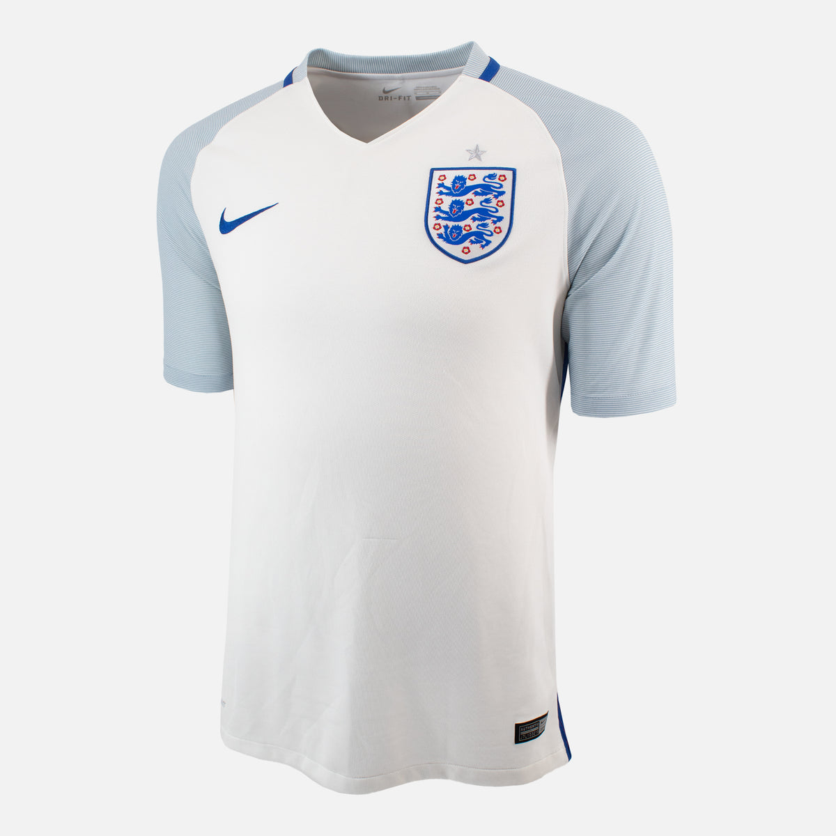 2016-18 England Home Shirt [Excellent] M — Verified official England shirt, condition graded | The Vault
