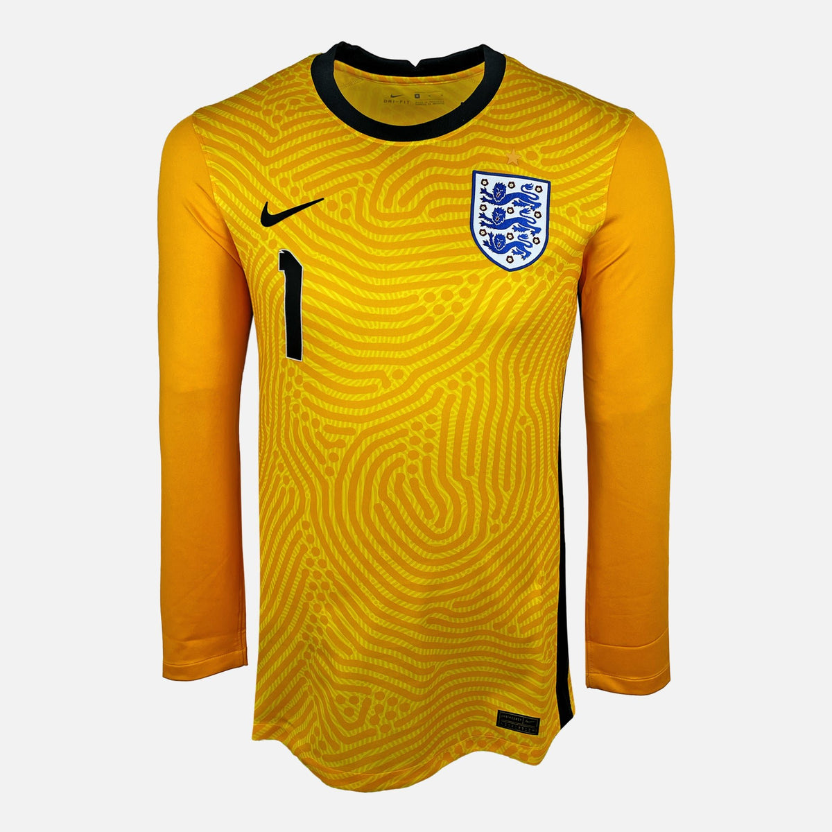 2020-21 England Goalkeeper Shirt Pickford 1 Pro Version [New] M — Looking after your new England football shirt | The Vault