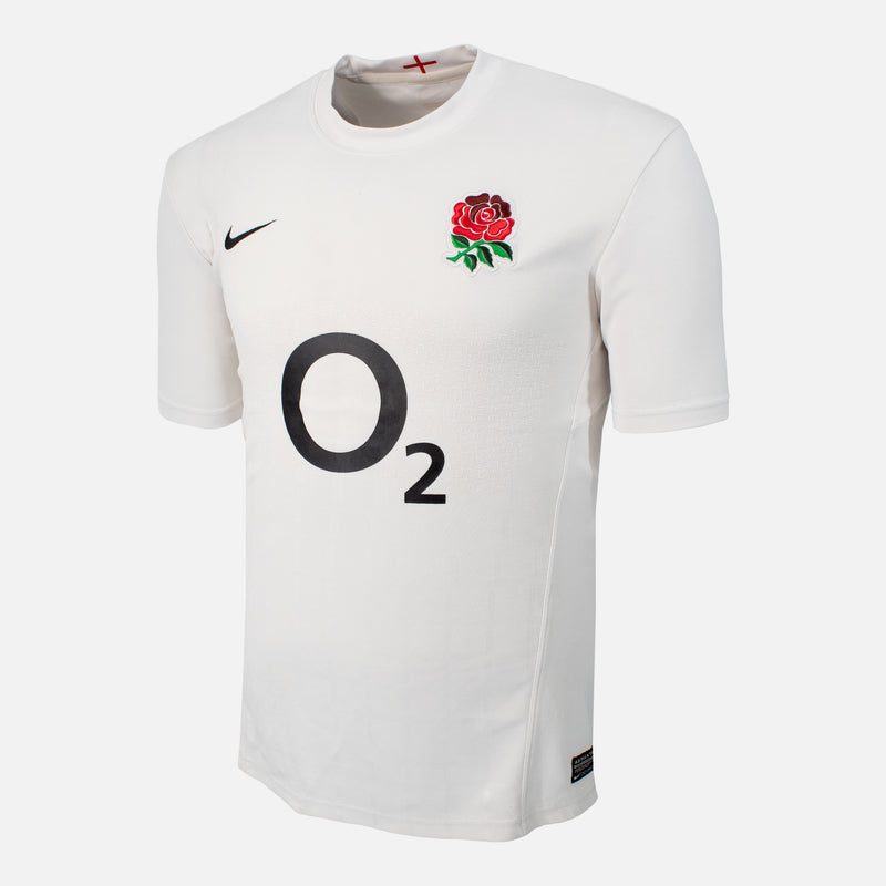 2011-12 England Rugby Home Shirt Player Version [Good] M