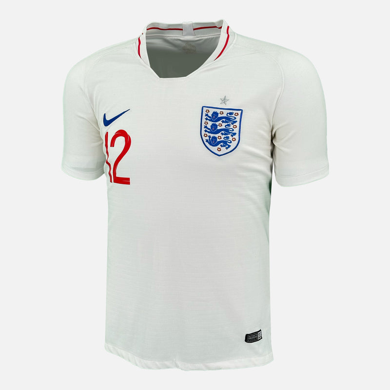 Kieran Trippier Signed England Shirt 2018 World Cup Home [12]