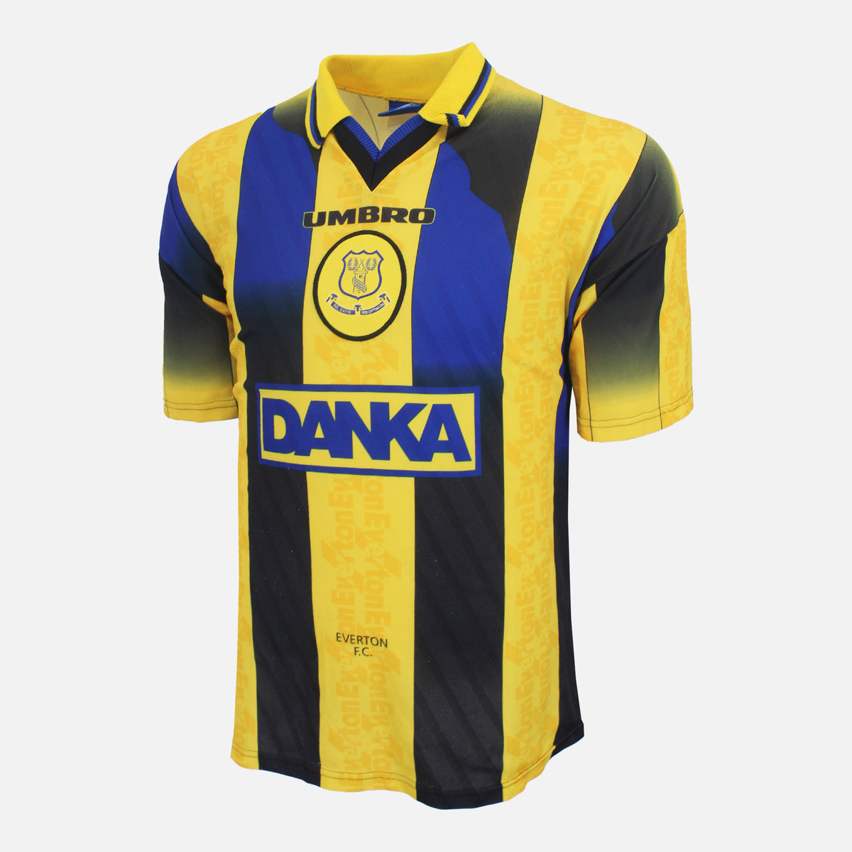 1996-98 Everton Away Shirt [Excellent] L — Original Everton away football shirt from the 1996-98 season | The Vault
