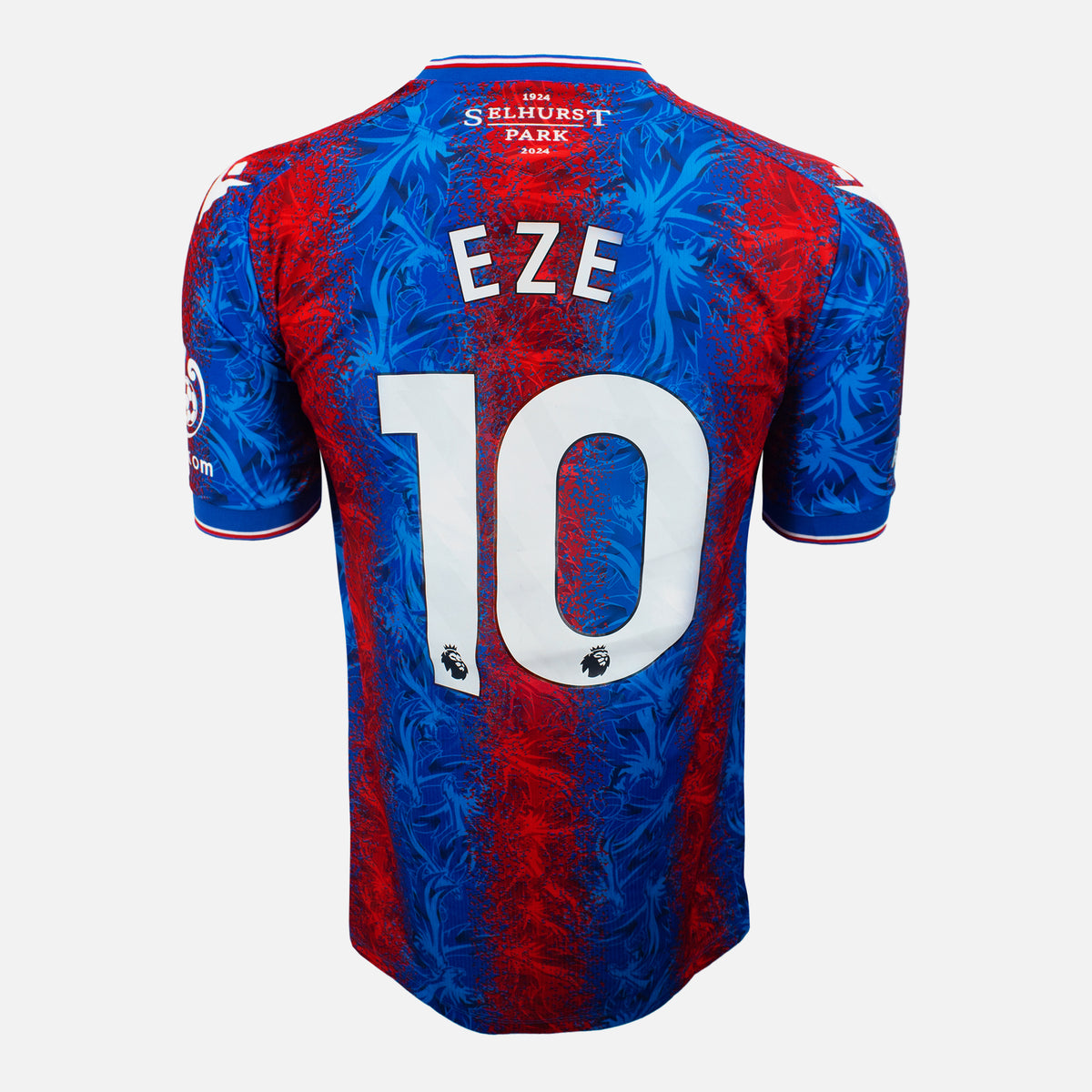 2024-25 Crystal Palace Home Shirt Eze 10 [Perfect] XXL — Verified official Crystal Palace shirt, condition graded | The Vault