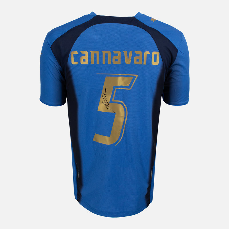 Match Worn Italy World Cup 2006 Kit Italy 2006 World Cup Winners