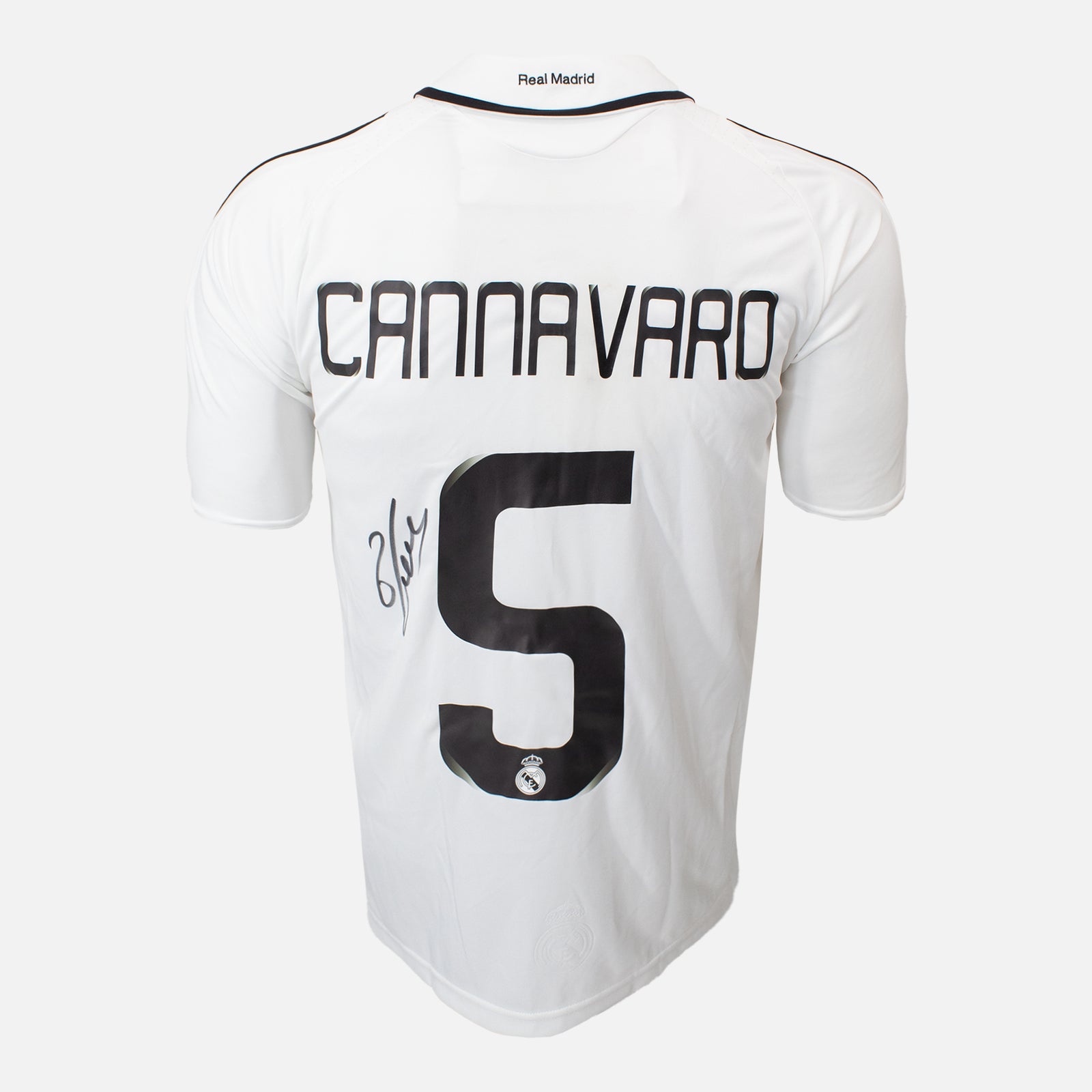 Fabio Cannavaro Real Madrid Match Worn Shirt, Ballon d'Or Winner 2006/07 Fabio Cannavaro Real Madrid Match Worn Shirt, Ballon d'Or Winner 2006/07