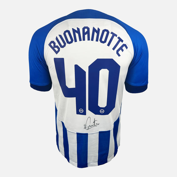 Facundo Buonanotte Signed Brighton & Hove Albion Shirt Home 2023-24 [40]