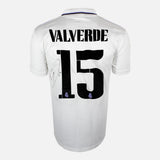 Federico Valverde Signed Real Madrid Shirt 2022-23 Home [15]